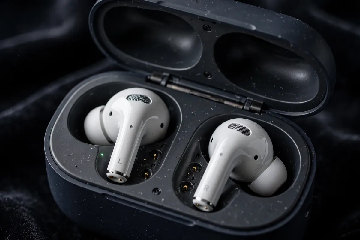 best wireless earbuds charging case close-up