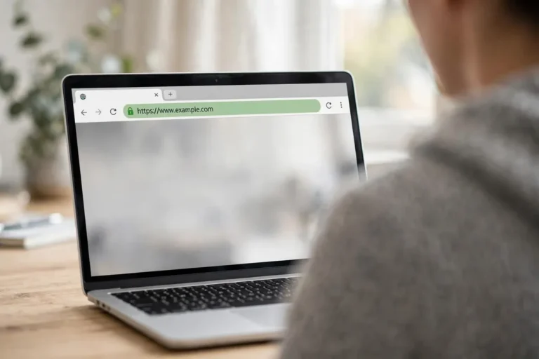 how does https work padlock browser address bar illustration