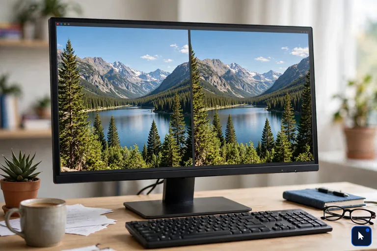 Side-by-side JPG vs PNG photo comparison, a how to use image converter lesson on picking formats